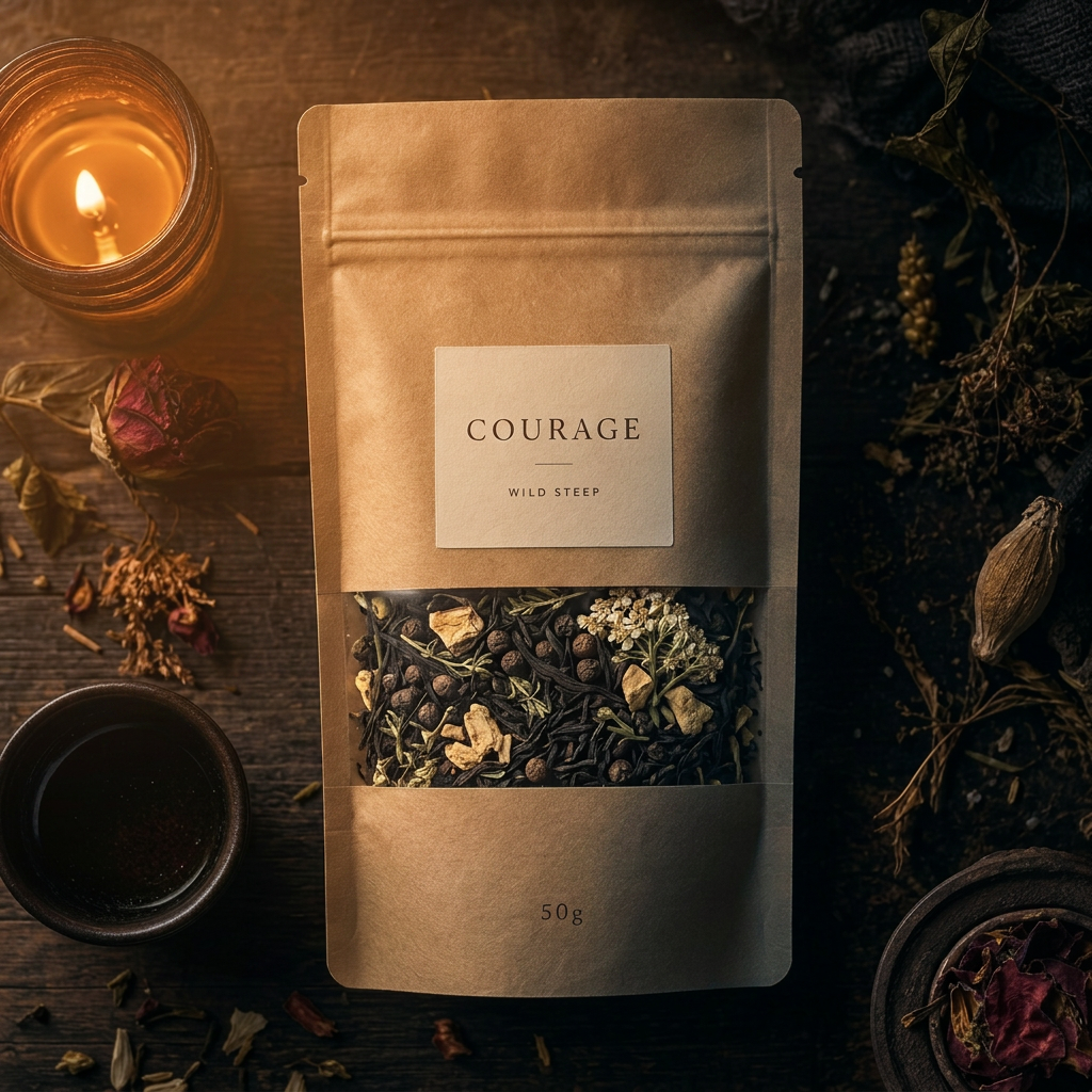 Courage — a Wild Steep pouch from the Quiet Rebellion range